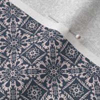 Off Kilter Square Damask Gray