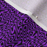 small purple psychedelic butterfly swirl