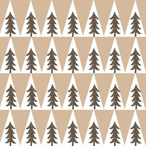 trees // camping bear fabric trees woodland baby nursery fabric khaki and brown fabric andrea lauren