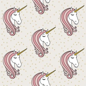 unicorn || pink stars