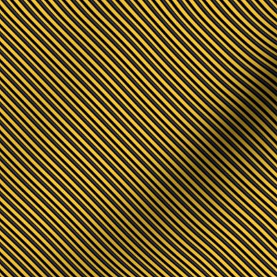 Diagonal Stripes - Yellow and Black