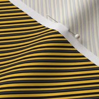 Diagonal Stripes - Yellow and Black