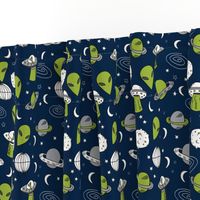 ufos // aliens fabric ufo design spaceship fabric ufo fabric 90s kids fabric