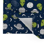 ufos // aliens fabric ufo design spaceship fabric ufo fabric 90s kids fabric