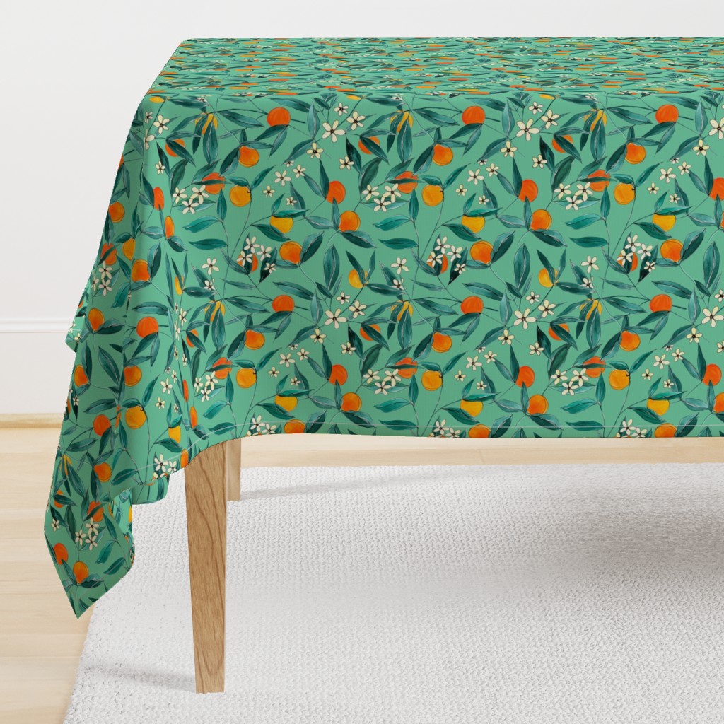 Orange Summer (Light Green)