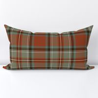 Stewart / Stuart tartan #3, 10" weathered ancient colors