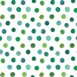 Watercolor dot pattern