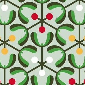 06003329 : mistletoe 3m 3 : christmascolors
