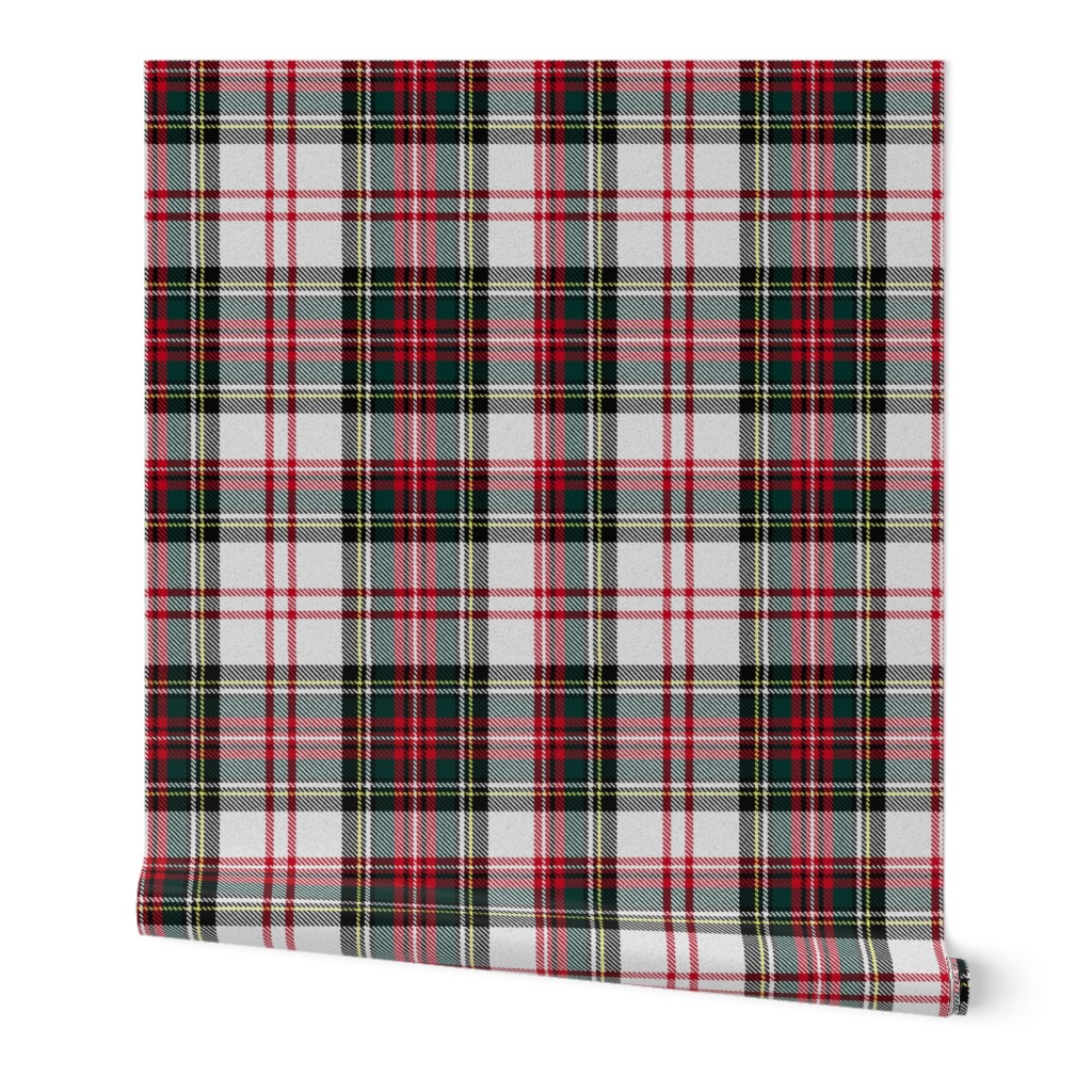 Stewart tartan white plaid outlander