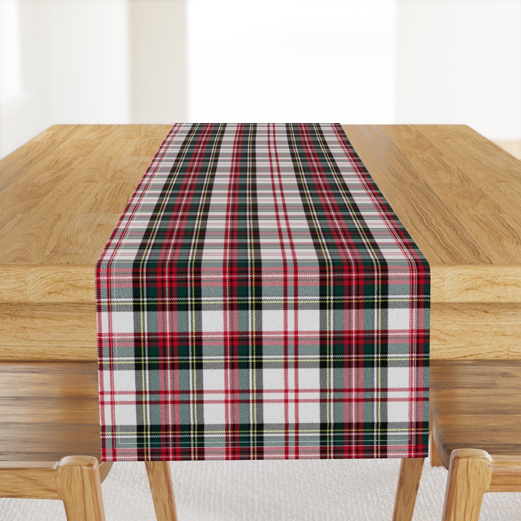 Stewart tartan white plaid outlander