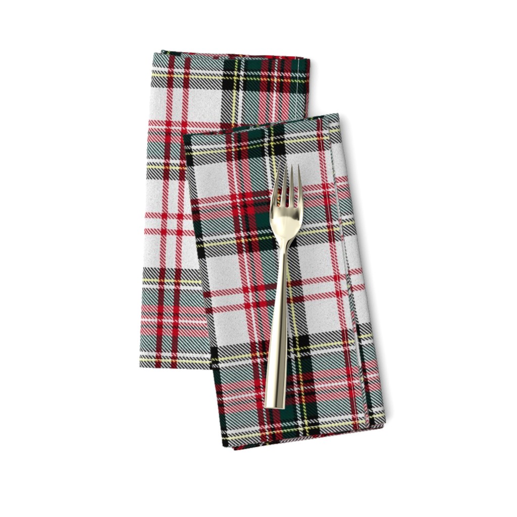 Stewart tartan white plaid outlander