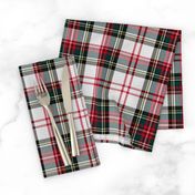 Stewart tartan white plaid outlander