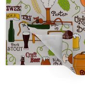 Craft brewery (light background/big scale)