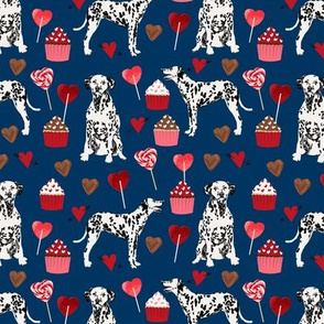 dalmatian love valentines fabric love dog dogs dalmatians fabric