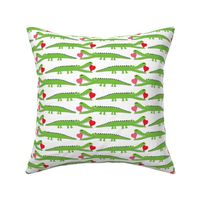 Alligator Love green - large