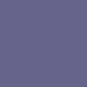 Solid Twilight Purple (#66648b)