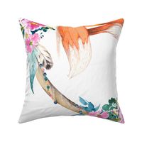 Bohemian Floral Fox 90 degrees