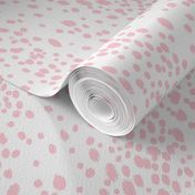 Dots in soft pink