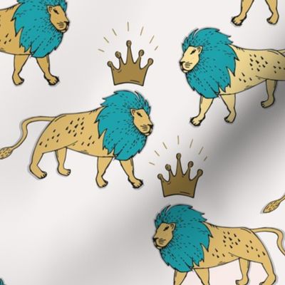 leo_lion_gold_and_turquoise_reduced