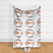 Bohemian Dreams Floral Fox - Fat Quarter