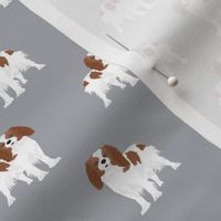 cavalier king charles spaniel fabric blenheim dog fabric spaniel fabric