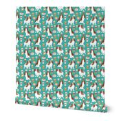 cavalier king charles spaniel coffee fabric spaniel dog fabric dogs fabric