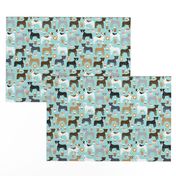 pitbull coffee fabrics cute pitbull terrier fabric design pittys design love rescue dogs fabric