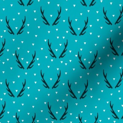 antlers // turquoise baby nursery antler fabric baby antlers andrea lauren 