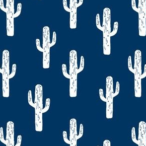 cactus // navy blue cacti fabric baby nursery andrea lauren fabric cactus andrea lauren 