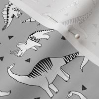 dinosaur // dinos fabric grey dinosaurs fabric andrea lauren fabric nursery baby design 