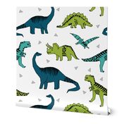 dinosaurs // green blue dino fabric andrea lauren baby design dinosaurs andrea lauren fabric nursery baby design