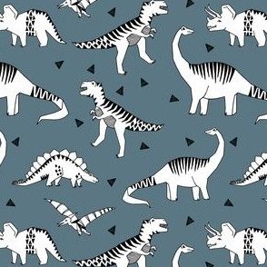 dinosaur // blue grey dinosaur fabric baby nursery baby boy design andrea lauren fabric 