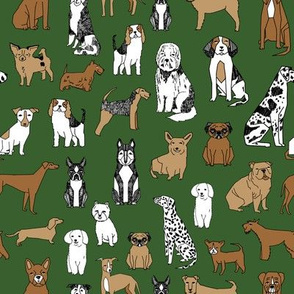 dogs // dog fabric pet dog design pets fabric dogs fabric