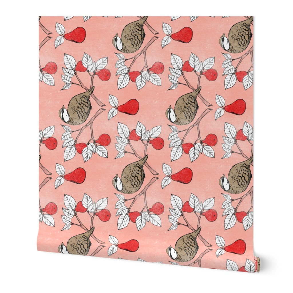 Partridge in a Pear Tree - Teatowel rotation