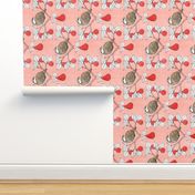 Partridge in a Pear Tree - Teatowel rotation