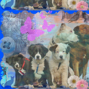 alltidlikeblid's letterquilt Dogz