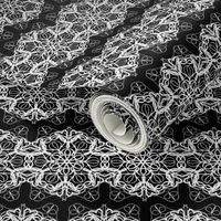 Vintage Lacework on Deep Black