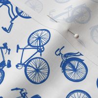 Vintage Bicycles // Dark Blue