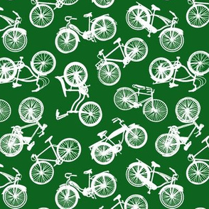 Vintage Bicycles // Dark Green