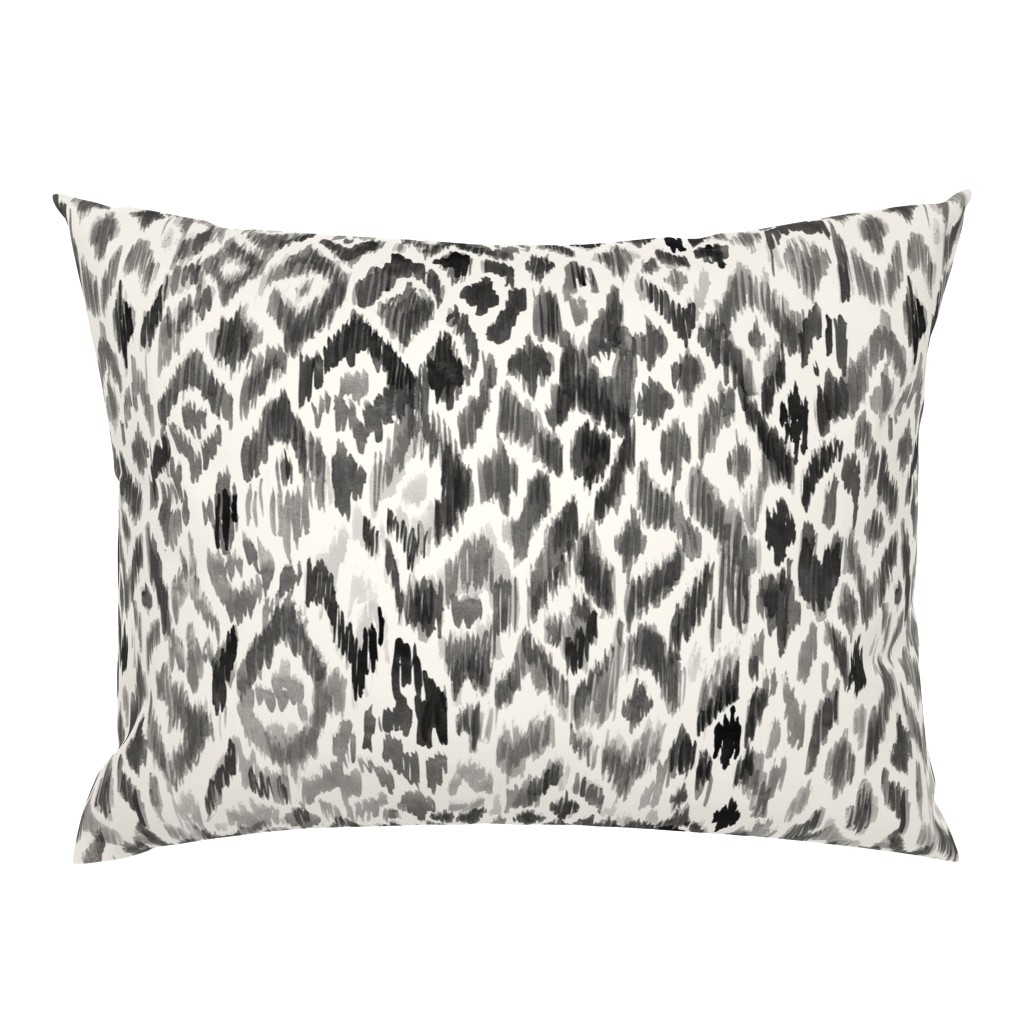 bohemian ikat leopard