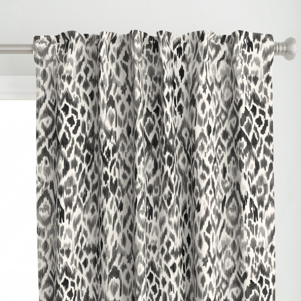 bohemian ikat leopard