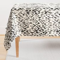 bohemian ikat leopard