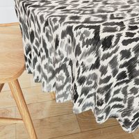 bohemian ikat leopard