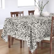 bohemian ikat leopard