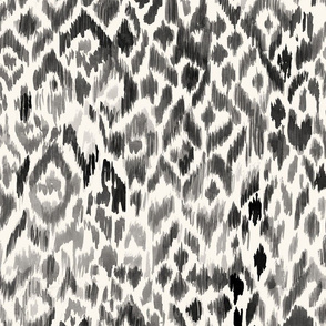 bohemian ikat leopard