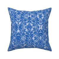 MLC11 - Large - Millennial Calico in Blue Monochrome