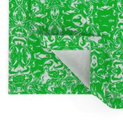 MLC12 - Large - Millennial Calico in Green and White