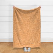 MLC16  - Large - Millennial Calico in Monochromatic Orange