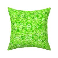 MLC17 - Large - Millennial Calico in Lemon and Lime Green