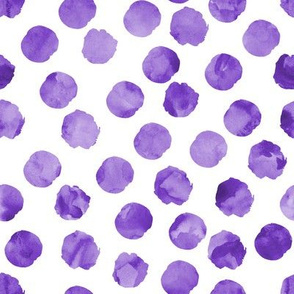 watercolor spots || purple